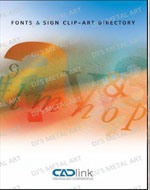 Font & Sign Clip-Art Directory by CADLink